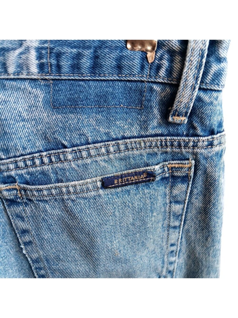 True Vintage Jeans Men's 31x30 1990's Britannia Relaxed Fit Denim Hip Hop Mexico